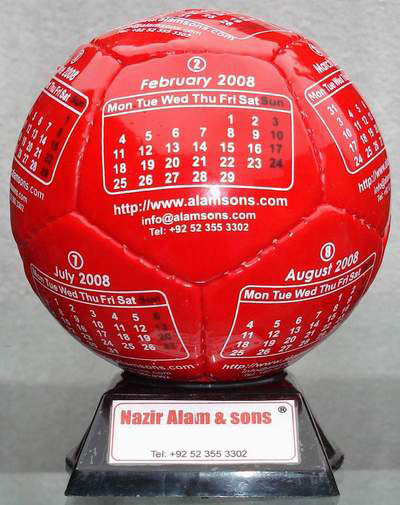 Calendar ball